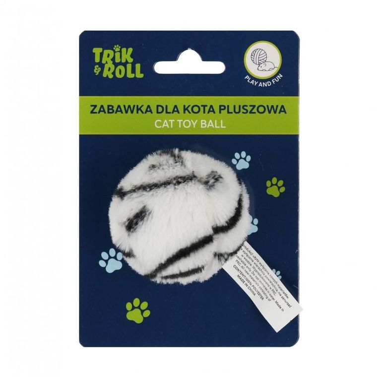 Trik&Roll, zabawka dla kota, pluszowa