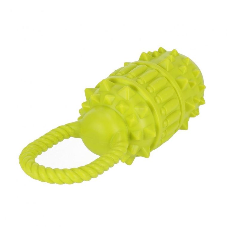 Trik&Roll, zabawka dla psa, beczka z uchwytem, zielona, 20 cm