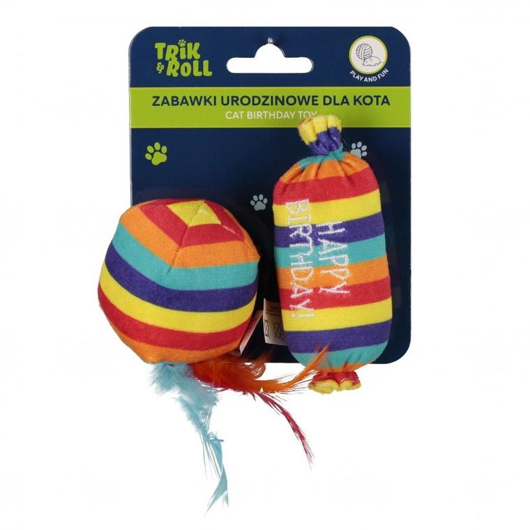 Trik&Roll, zabawki urodzinowe dla kota