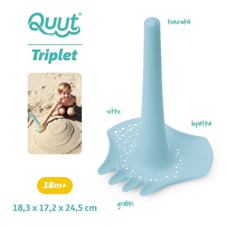 Triplet Quut, łopatka wielofunkcyjna, Vintage Blue