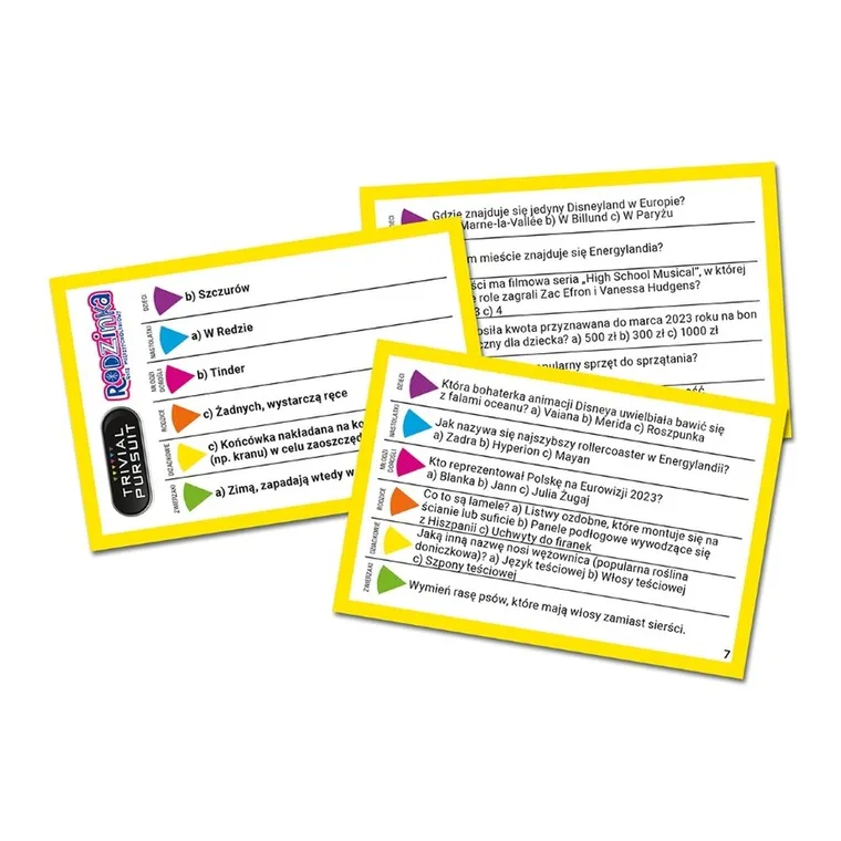 Trivial Pursuit, Rodzinka, gra familijna