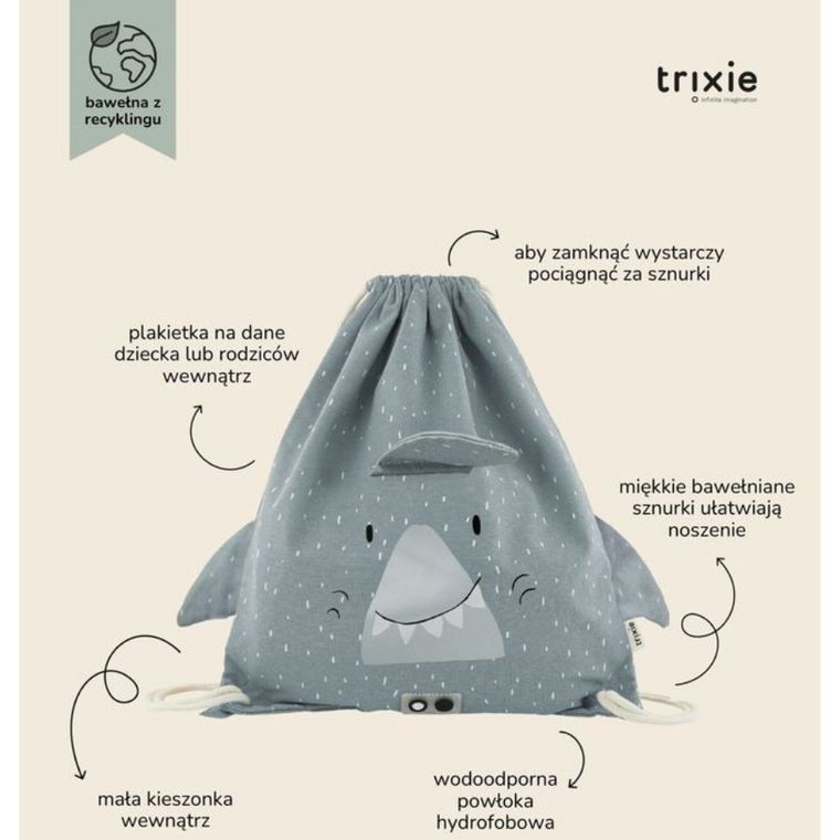Trixie Baby, Rekin, worek sportowy