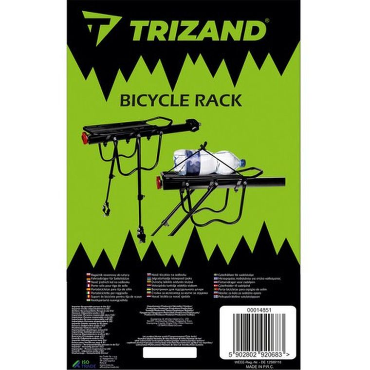 Trizand, bagażnik rowerowy do sztycy