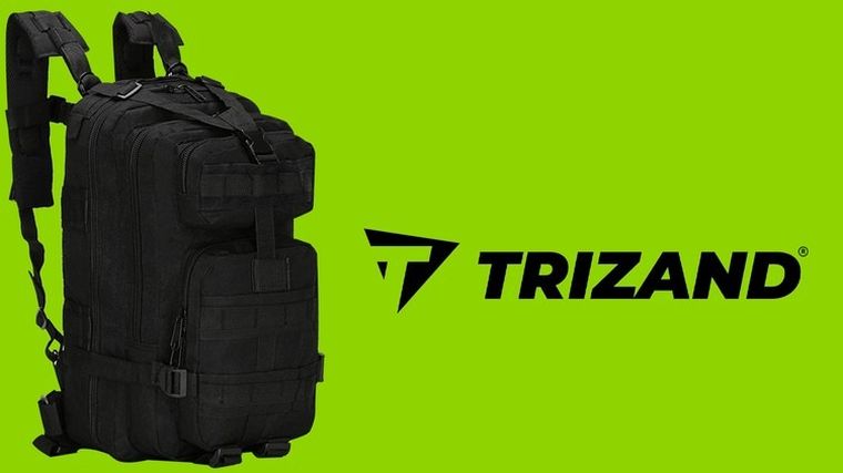 Trizand, plecak militarny, rozmiar XL, czarny