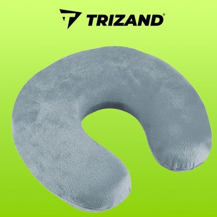 Trizand, poduszka podróżna, szara