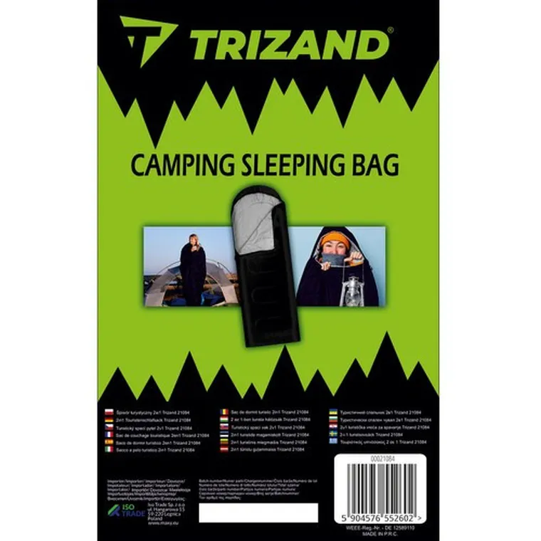 Trizand, śpiwór turystyczny 2w1