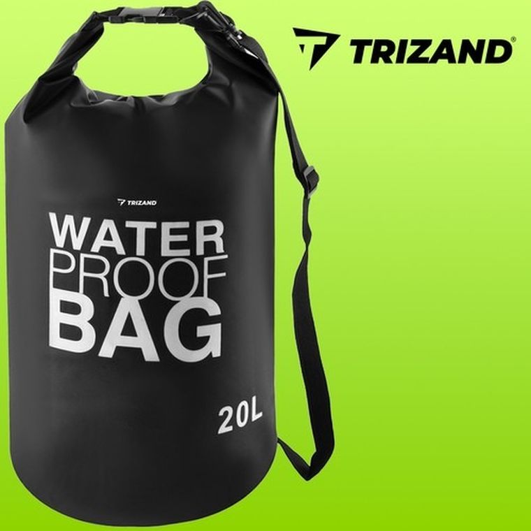 Trizand, worek wodoszczelny, czarny, 20l