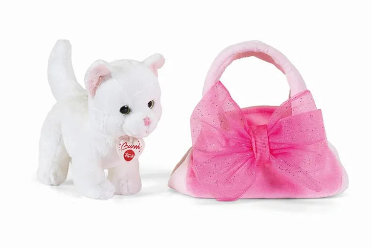 Trudi, kot w torebce, maskotka