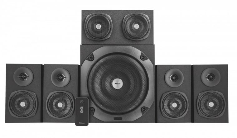 Trust, głośniki 5.1 Vigor Surround Speaker System for PC, czarne