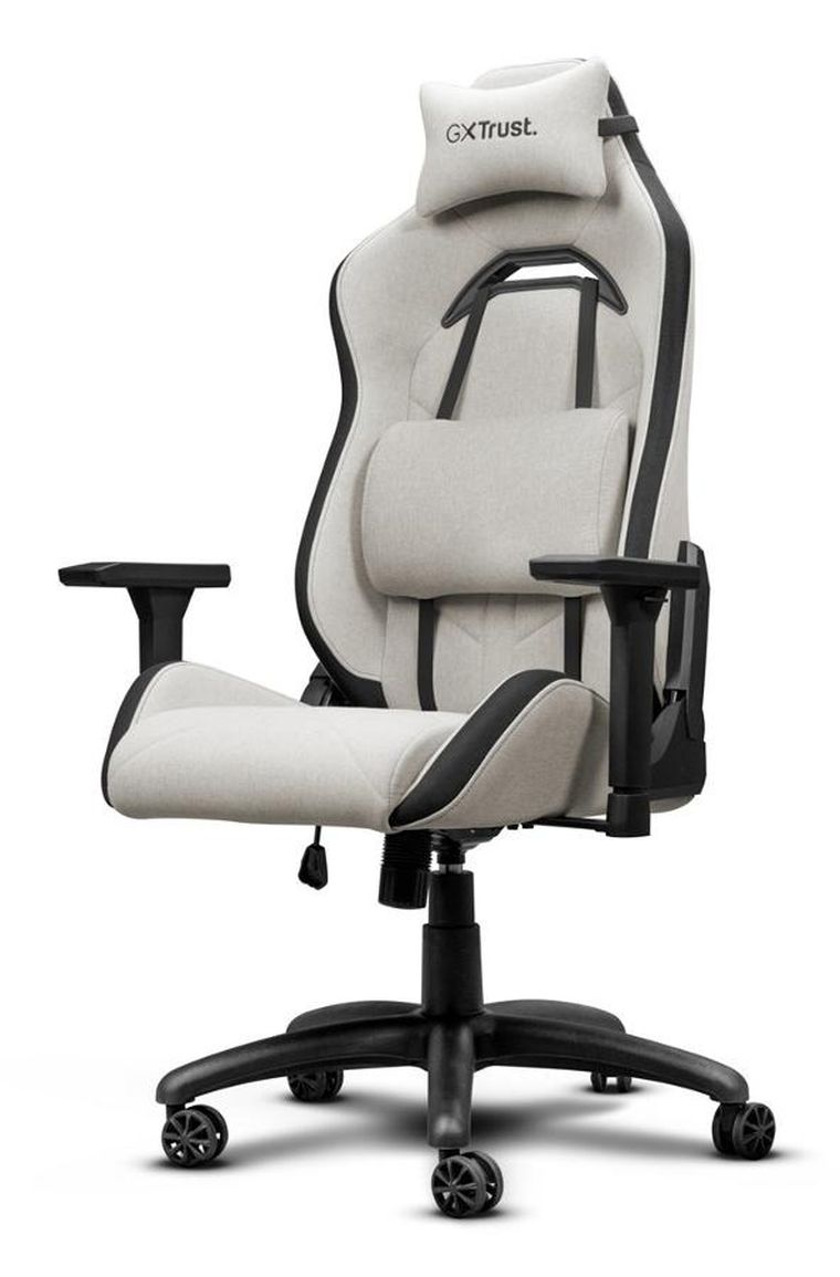 Trust, GXT 723B Ruya Comfortable Fabric Beige, fotel gamingowy