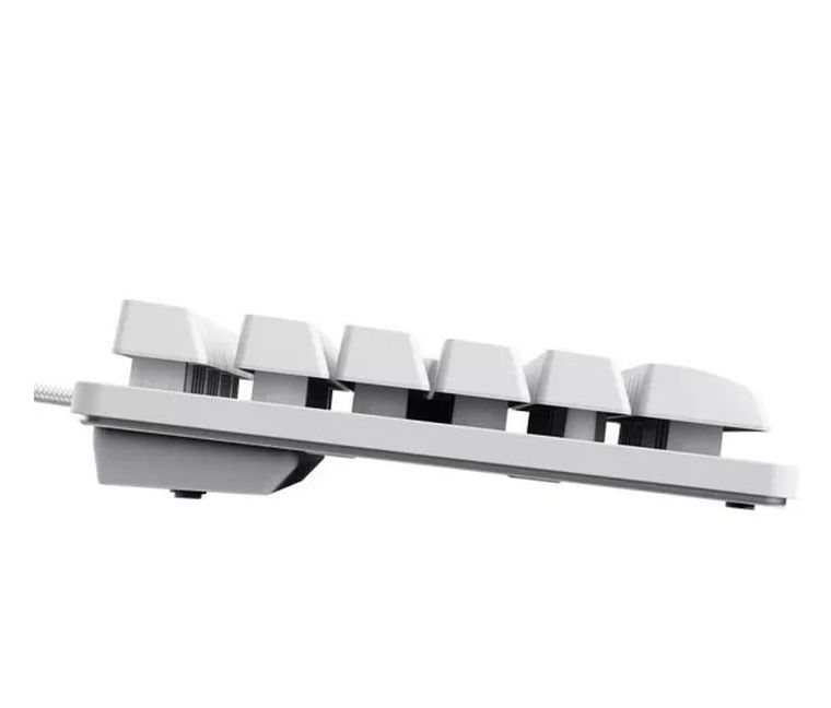 Trust, TKL Trust GXT 833W Thado, klawiatura gamingowa, biała