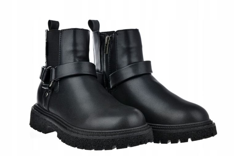 Trzewiki damskie, czarne, Big Star