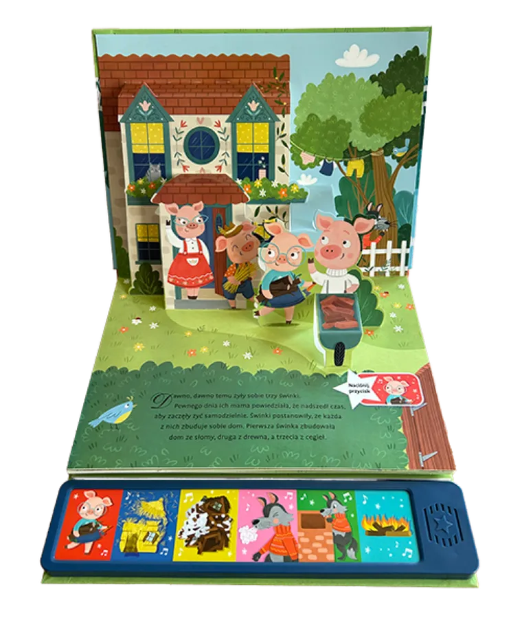 Trzy świnki. Słucham baśni