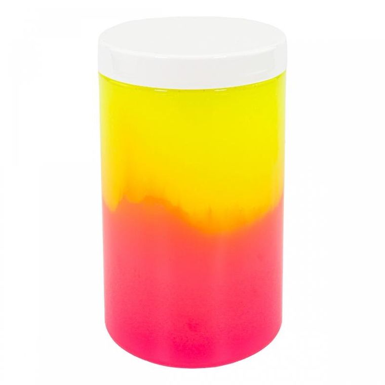 Tuban, Jiggly Slime Neo Duo, masa plastyczna żółto-różowy, 430g