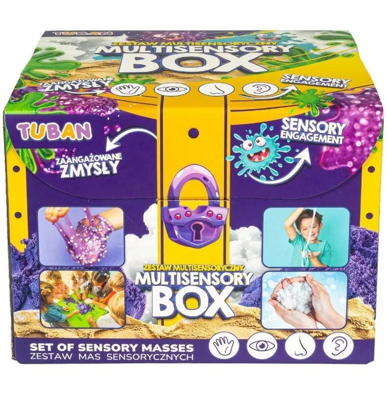 Tuban, Multisensory Box, zestaw mas sensorycznych