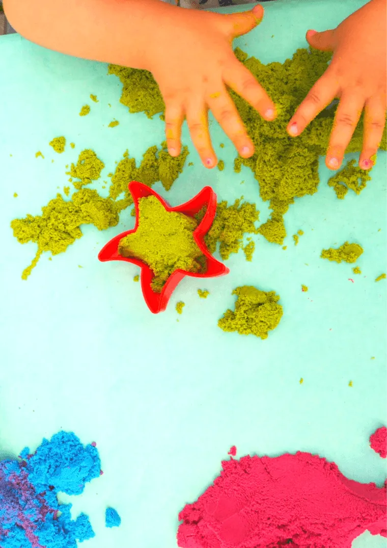 Tuban, piasek dynamiczny, zielony, 1 kg