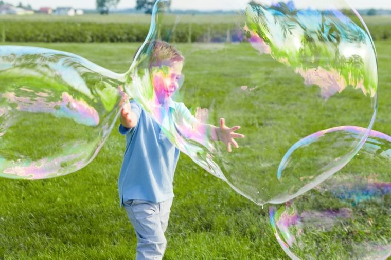 Tuban, pro motylek, obręcz do baniek mydlanych, zestaw z płynem, 400 ml