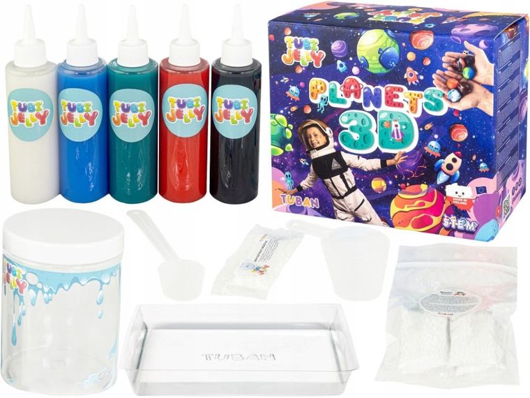 Tuban, Tubi Jelly, Planety, zestaw kreatywny