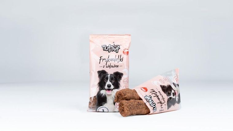 Tuftuf, Frykadelki, wołowe dla psa, 3 szt.