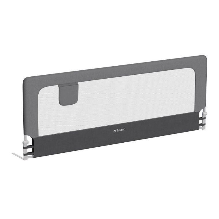 Tulano, Cover 30, barierka ochronna na łóżko, grey, 200 cm