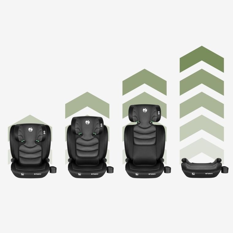 Tulano, Joy 20, fotelik samochodowy, black-grey