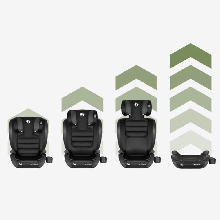 Tulano, Joy 25, fotelik samochodowy, black-grey