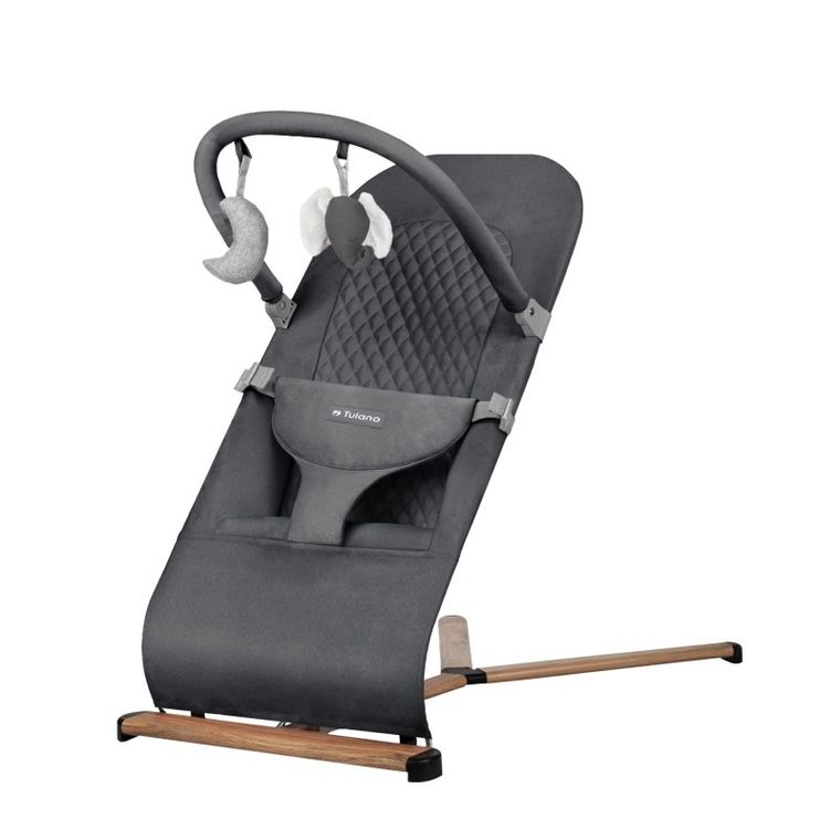 Tulano, Moon 30, leżaczek bujaczek, grafitowy