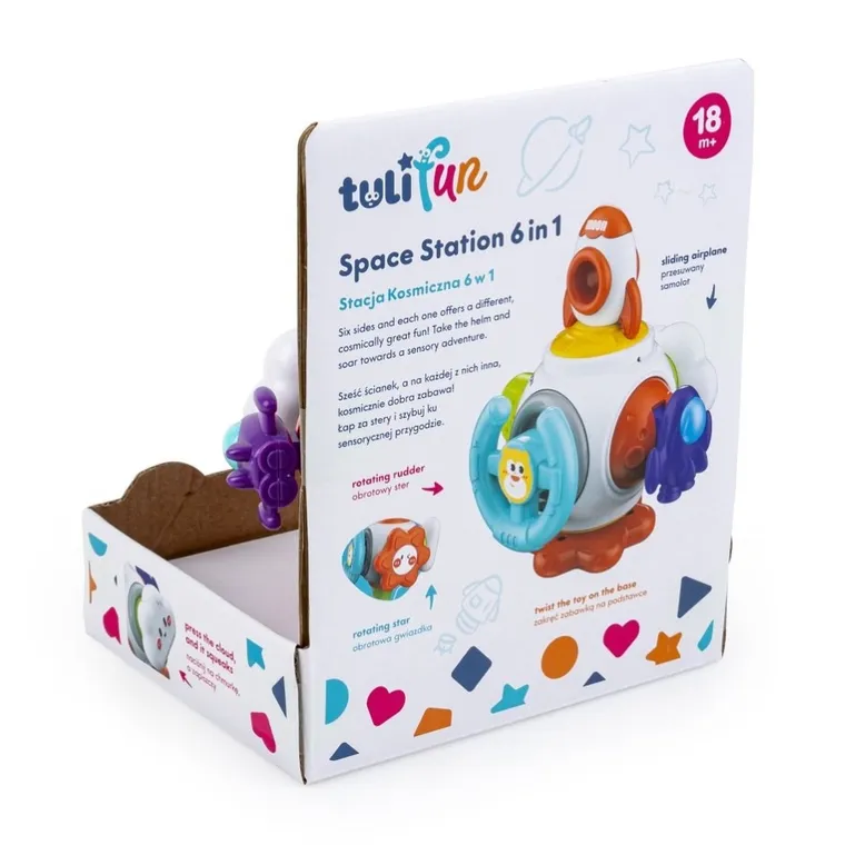 TuliFun, Stacja Kosmiczna, zabawka sensoryczna
