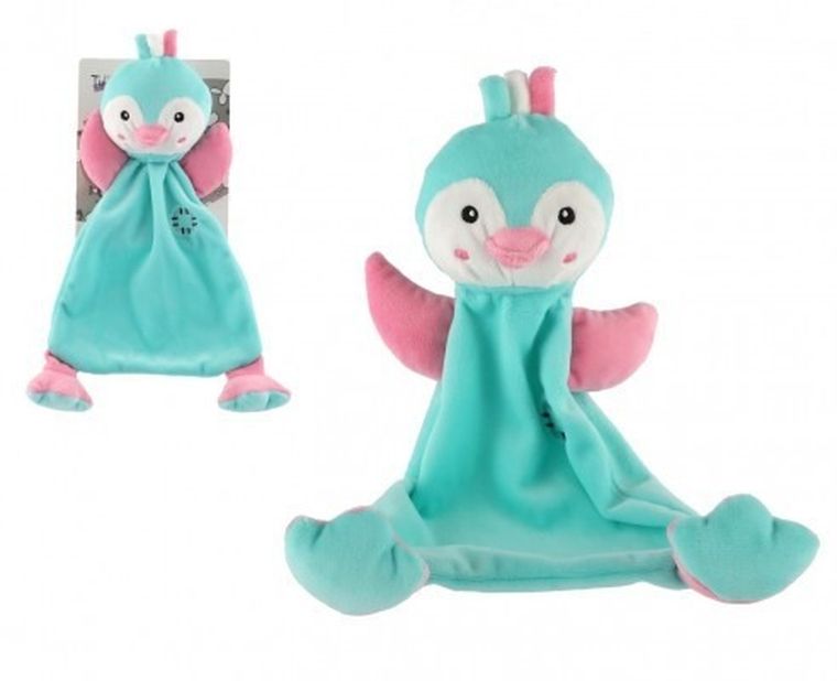 Tulilo, Miluś, maskotka-kocyk, pingwinek, 25 cm