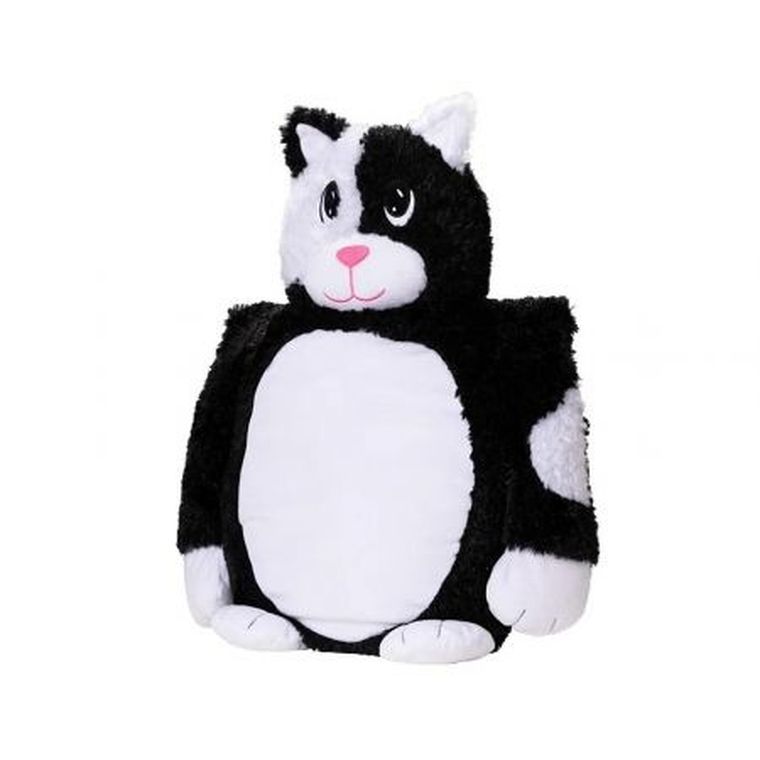 Tulinki, Zwierzaczki-Przytulaczki, duża maskotka, Kot, biało-czarny