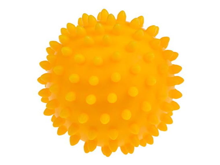 Tullo, fizjo piłka rehabilitacyjna, żółta, 9 cm