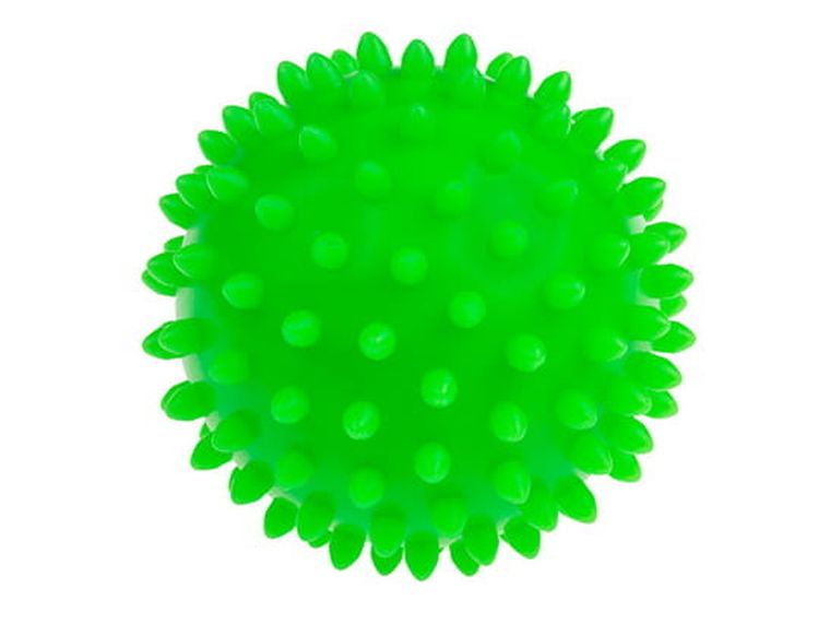Tullo, Spiky Massage, piłka rehabilitacyjna, zielona, 9 cm