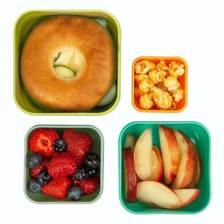 Tum Tum, Leniwiec, pojemniki na żywność, 4 szt.