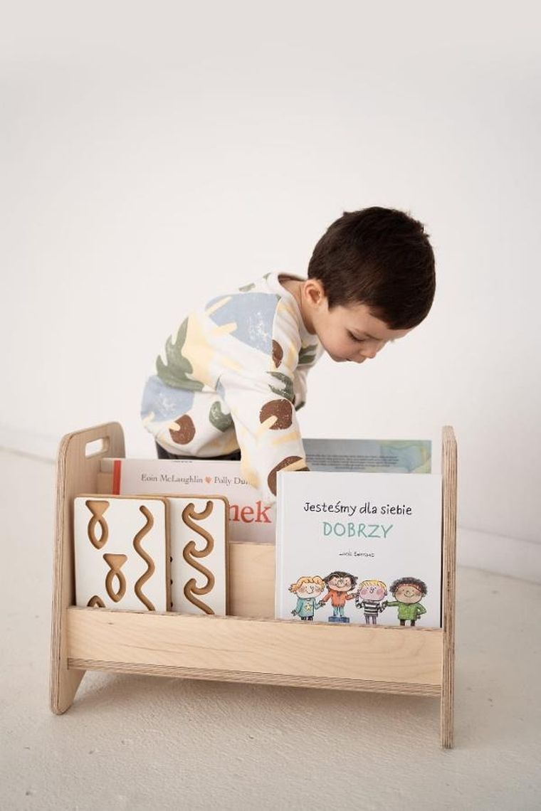 tupti.wood, biblioteczka montessori