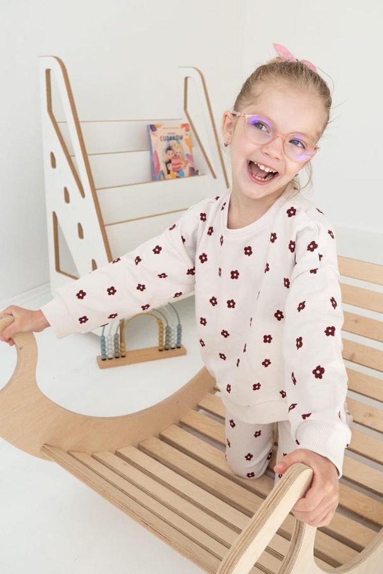 tupti.wood, duży bujak montessori, naturalny