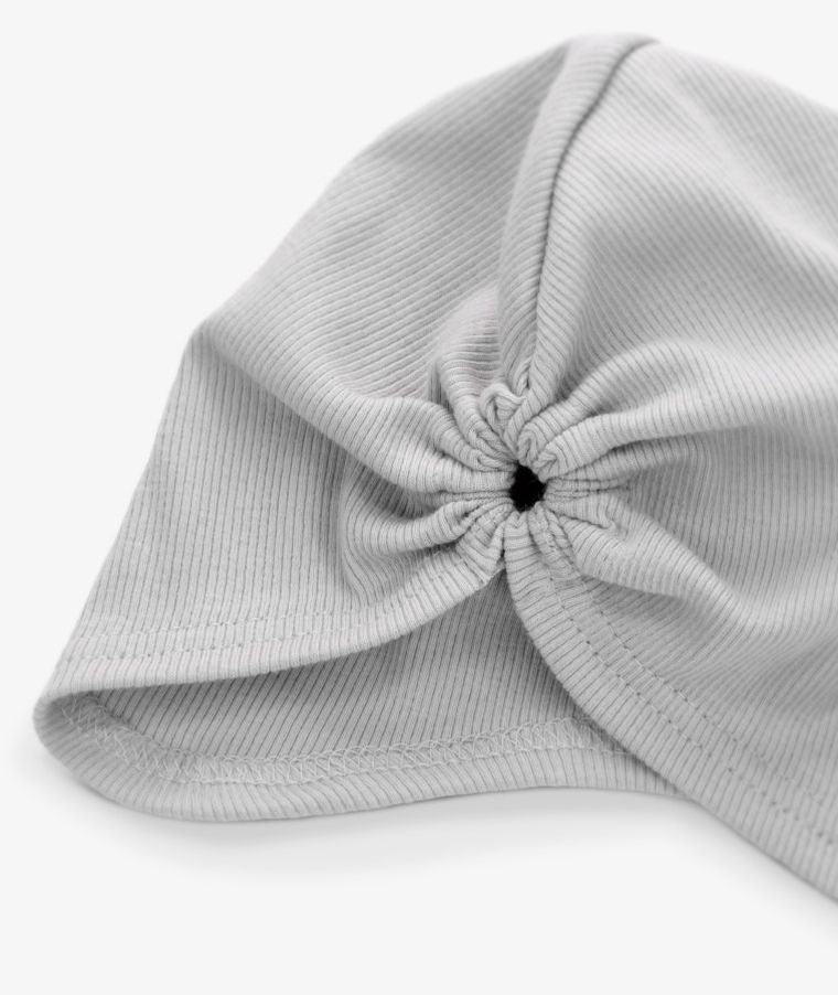 Turban dziewczęcy, szary, Iltom