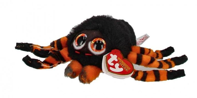 Ty, Beanie Balls, Charlotte Czarny Pająk, maskotka, 9 cm