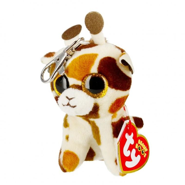 Ty, Beanie Boos, Żyrafa Stilts, brelok, 8,5 cm