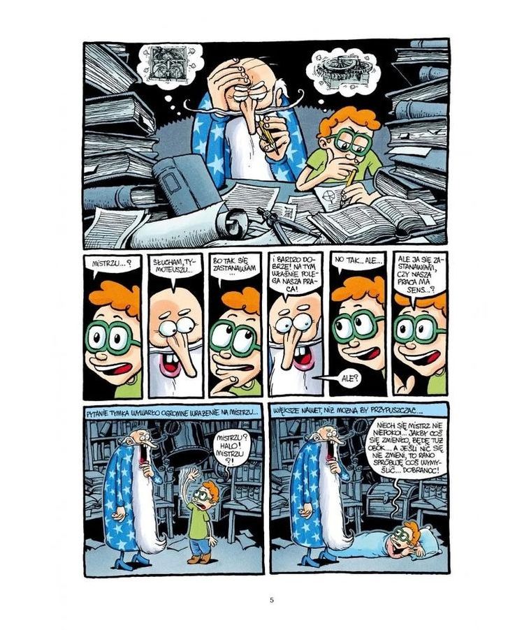 Tymek i Mistrz. Perpetuum mobile