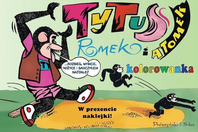 Tytus, Romek i A’Tomek. Kolorowanka 2