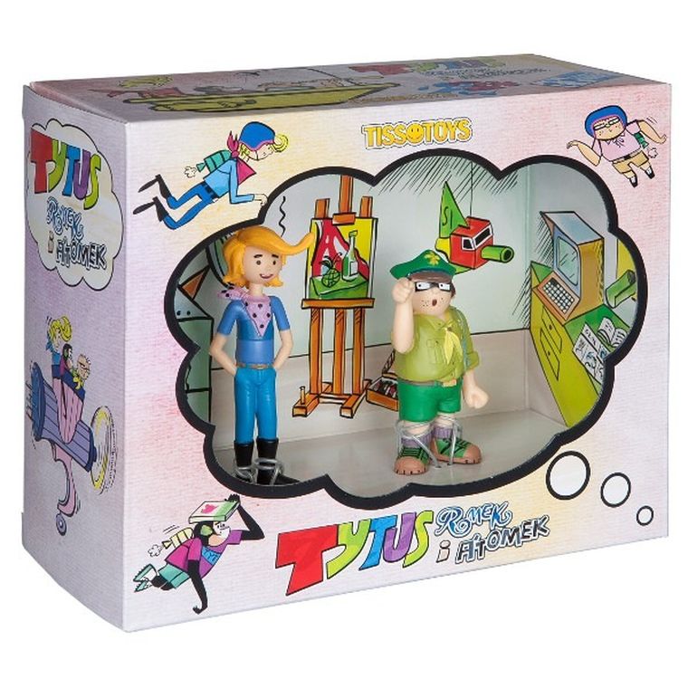Tytus, Romek i A'Tomek, Zestaw figurek, Romek i A'Tomek