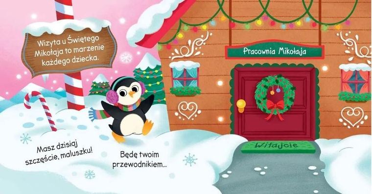 U Świętego Mikołaja. Książeczka z okienkami