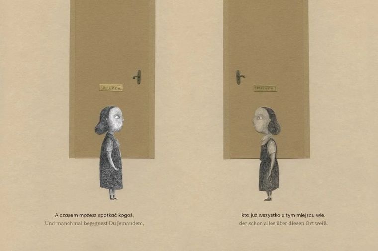 U z dwiema kropkami. U mit zwei punkten