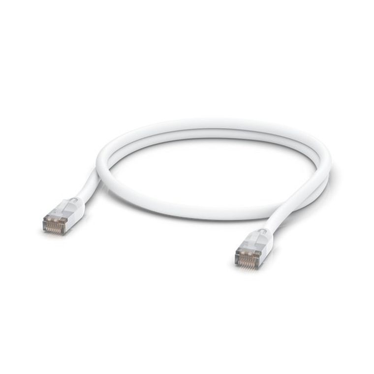 Ubiquiti, kabel sieciowy, kat. 5e, STP, 1m, biały