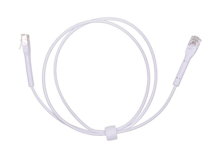 Ubiquiti, patchcord LAN, UniFi Patch Cable, Cat6, biały, 1m