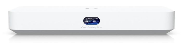 Ubiquiti, UCG-Fiber, kontroler, Switch/Cloud Gateway, 4x 2.5GbE RJ45, 2x SFP+