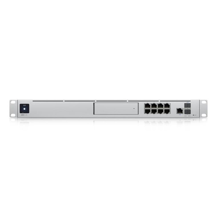 Ubiquiti, UDM-SE, konsola, UniFi Dream Machine, 8x RJ45 1000Mb/s, 1x SFP+, 1x RJ45 2.5Gb/s WAN, 1x SFP+ WAN, 128GB SSD