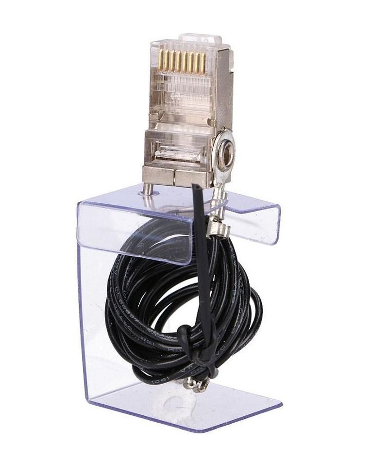 Ubiquiti, wtyki RJ45 uziemione