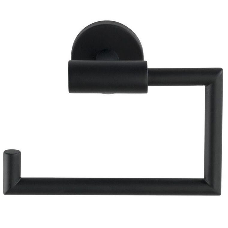 Uchwyt na papier toaletowy, Bosio, czarny