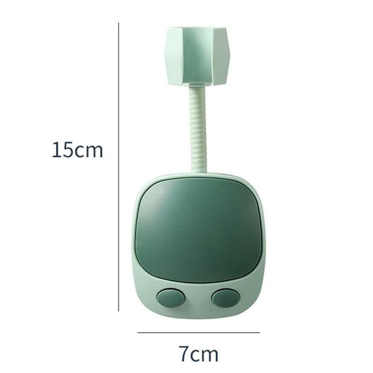 Uchwyt prysznicowy, jasno-zielony